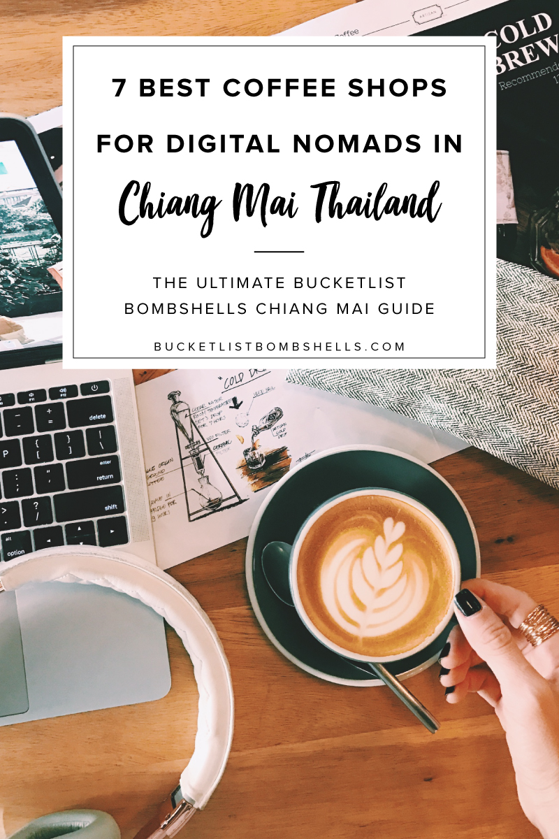 One of our absolute fave things about being a location-independent girl boss in Chiang Mai is the ridiculous amount of ah-mazing, unique coffee shops to work from! Here’s our small but oh-so mighty list of our fave coffee shops to work from in Chiang Mai: