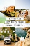 From wine tours and vintage jeep excursions to refreshing gelato and the best shrimp lunch of our lives, these Lisbon day trips are definite must-sees!