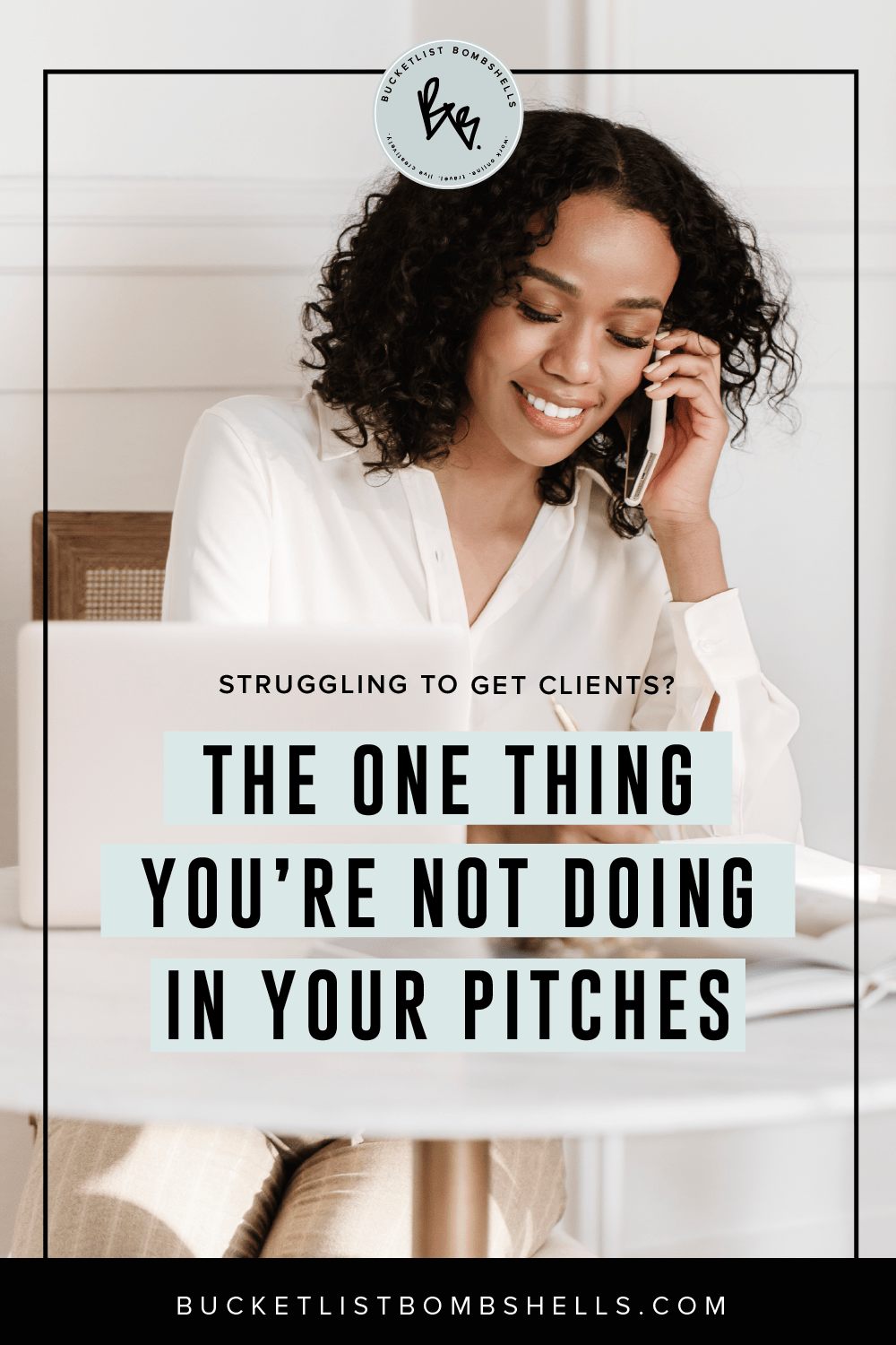 Struggling to Get Clients? The One Thing You’re Not Doing in Your Pitches Are your pitches getting results? Today, we’re sharing the one thing you’re not doing in your pitches & the reason you aren’t landing clients...