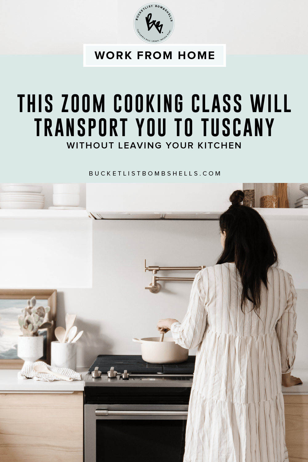 This Zoom Cooking Class Will Transport You to Tuscany Without Leaving Your Kitchen In need of a virtual escape to cure your wanderlust? This Zoom cooking class will transport you to Italy without ever leaving your kitchen...